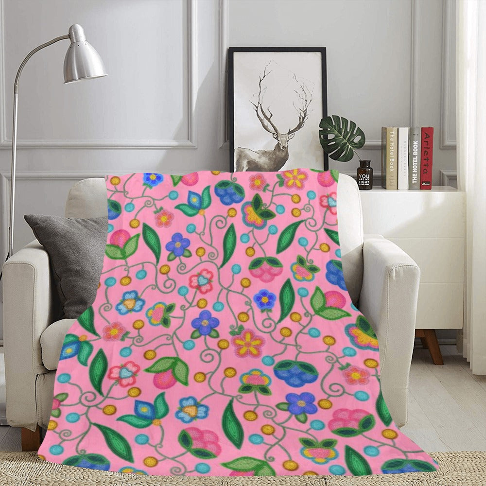Skyberry Serenade Pink X-Large Micro Fleece Blanket