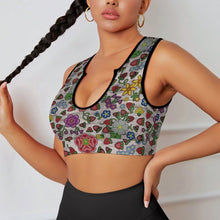 Load image into Gallery viewer, Berry Pop Bright Birch Yoga Top
