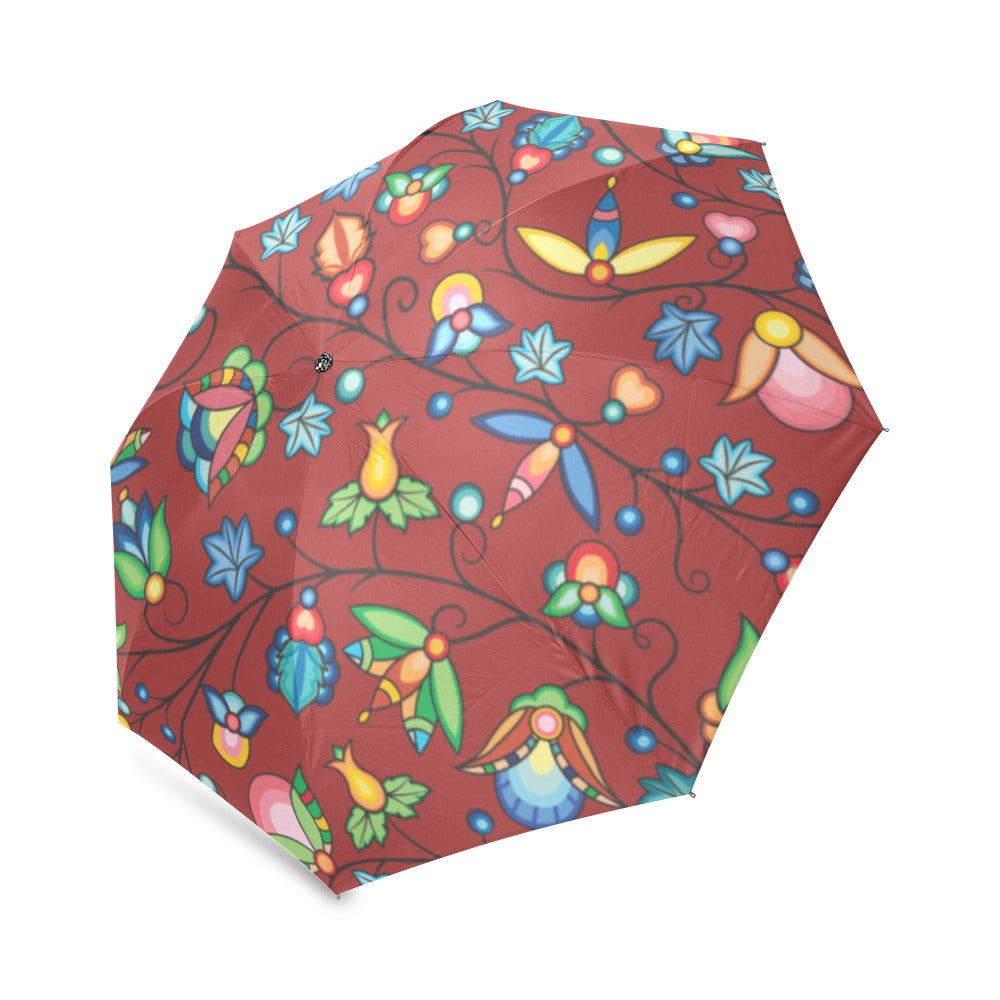 Prairie Plains Spirit Red Foldable Umbrella