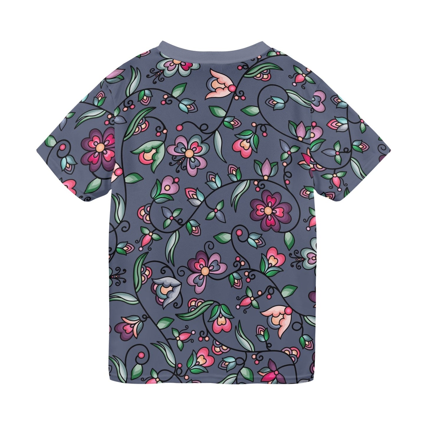 Amber Evening Garland Blue T-shirt for Men
