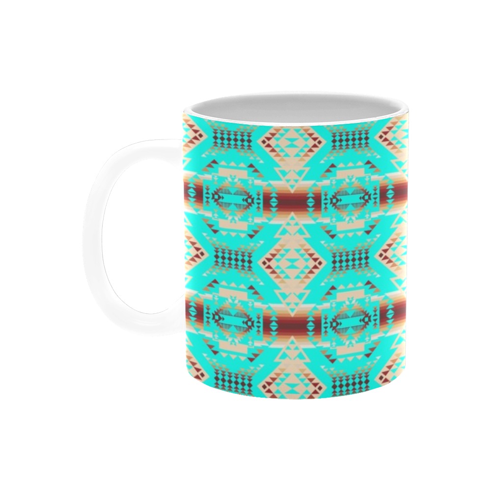 Gathering Earth Turquoise Mug