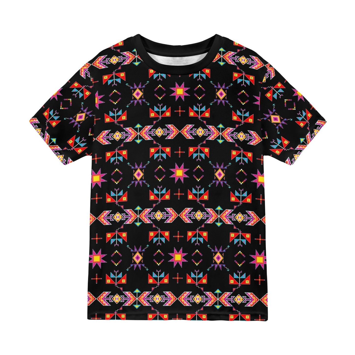 Scattered Generations Black T-shirt for Men