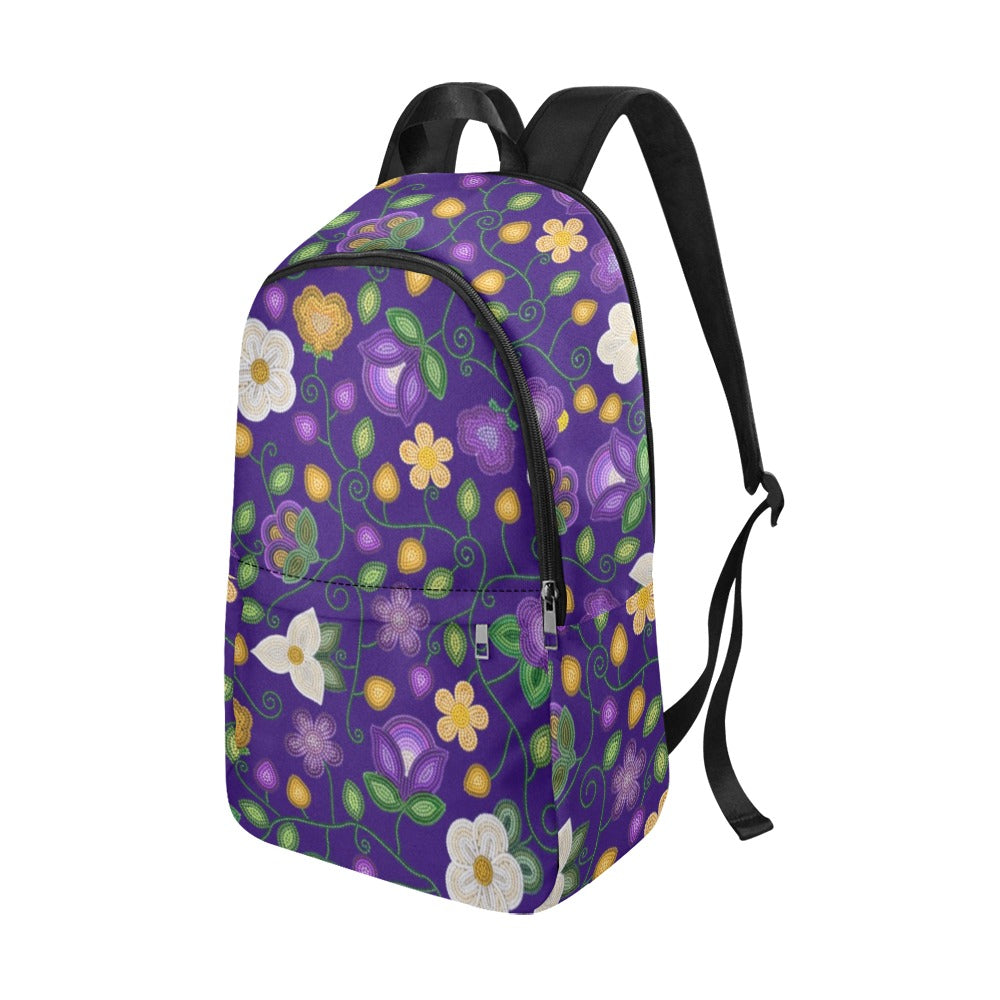 Midnight Moss Bloom Aubergine Backpack