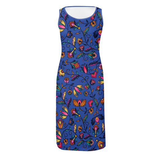 Copper Prairie Petals Phaedra Dress