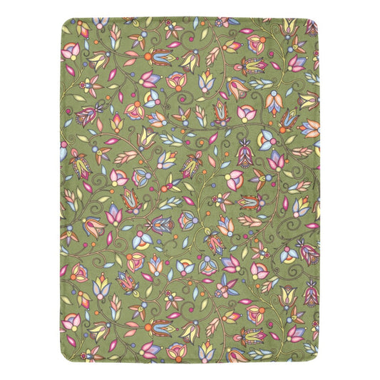 Buffalo Bloom Sage X-Large Micro Fleece Blanket