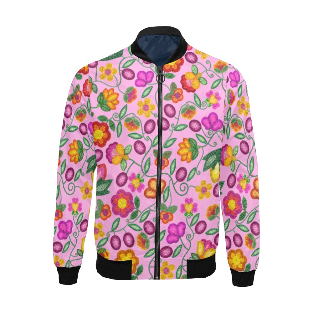 Boreal Bounty Pink Bomber Jacket