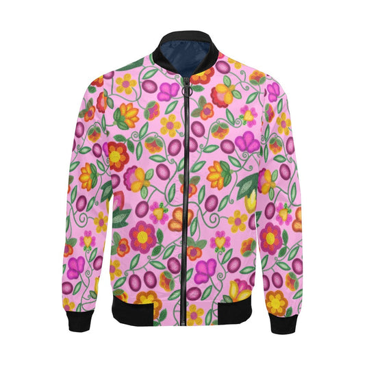 Boreal Bounty Pink Bomber Jacket