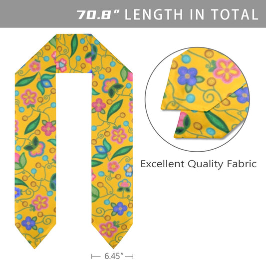 Skyberry Serenade Yellow Graduation Stole