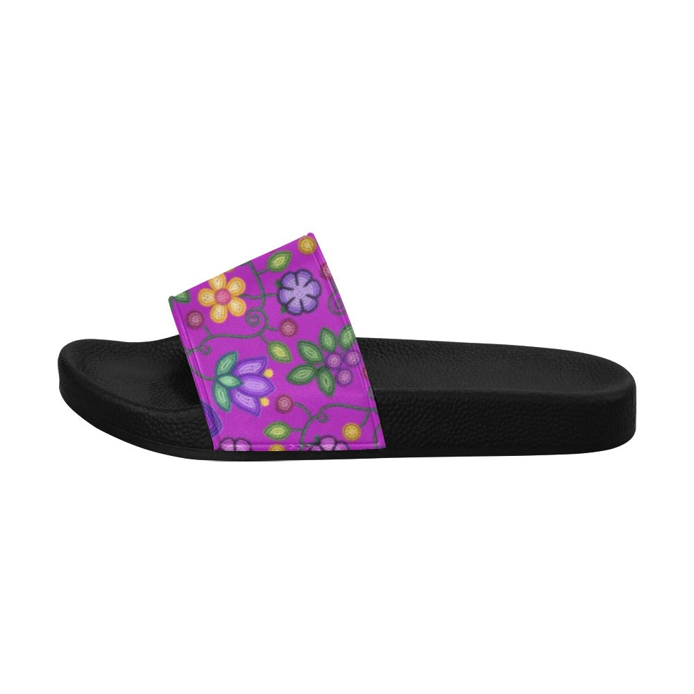Bloom Uplift Purple Slide Sandals