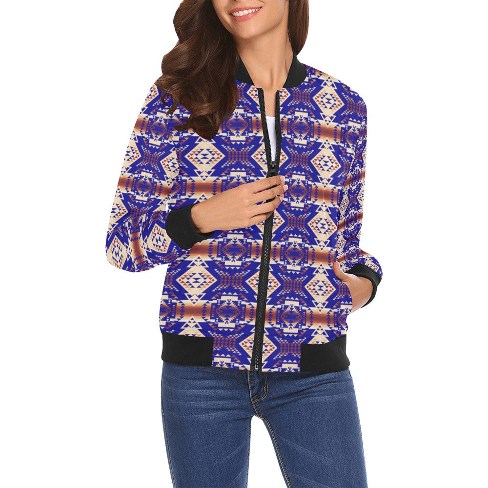 Gathering Earth Lake Bomber Jacket for Women