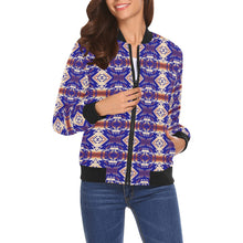 Load image into Gallery viewer, Gathering Earth Lake Bomber Jacket for Women
