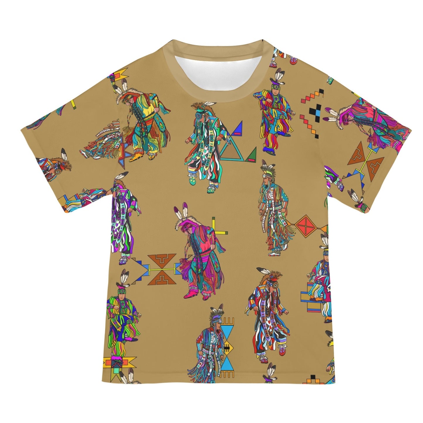 Men's Grass Dancers Earth Tee
