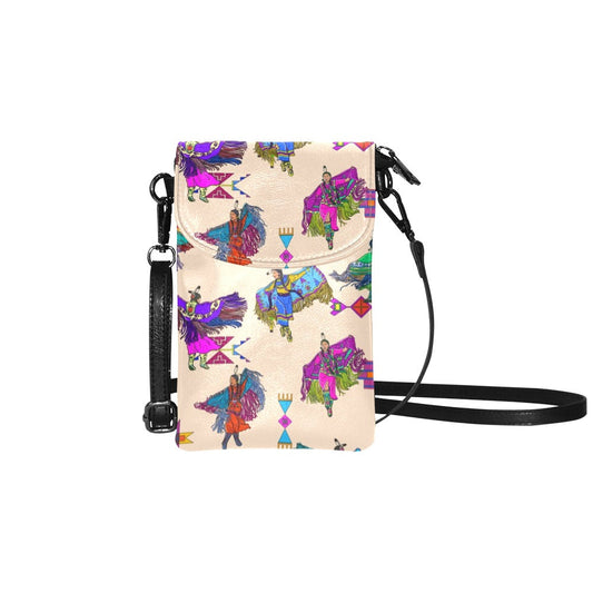 Women's Fancy Dancers Muslin Small Cell Phone Purse