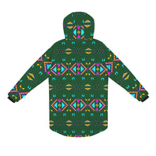 Load image into Gallery viewer, Rite of Passage Squash Leaf Unisex Sherpa Lined Hooded Coat
