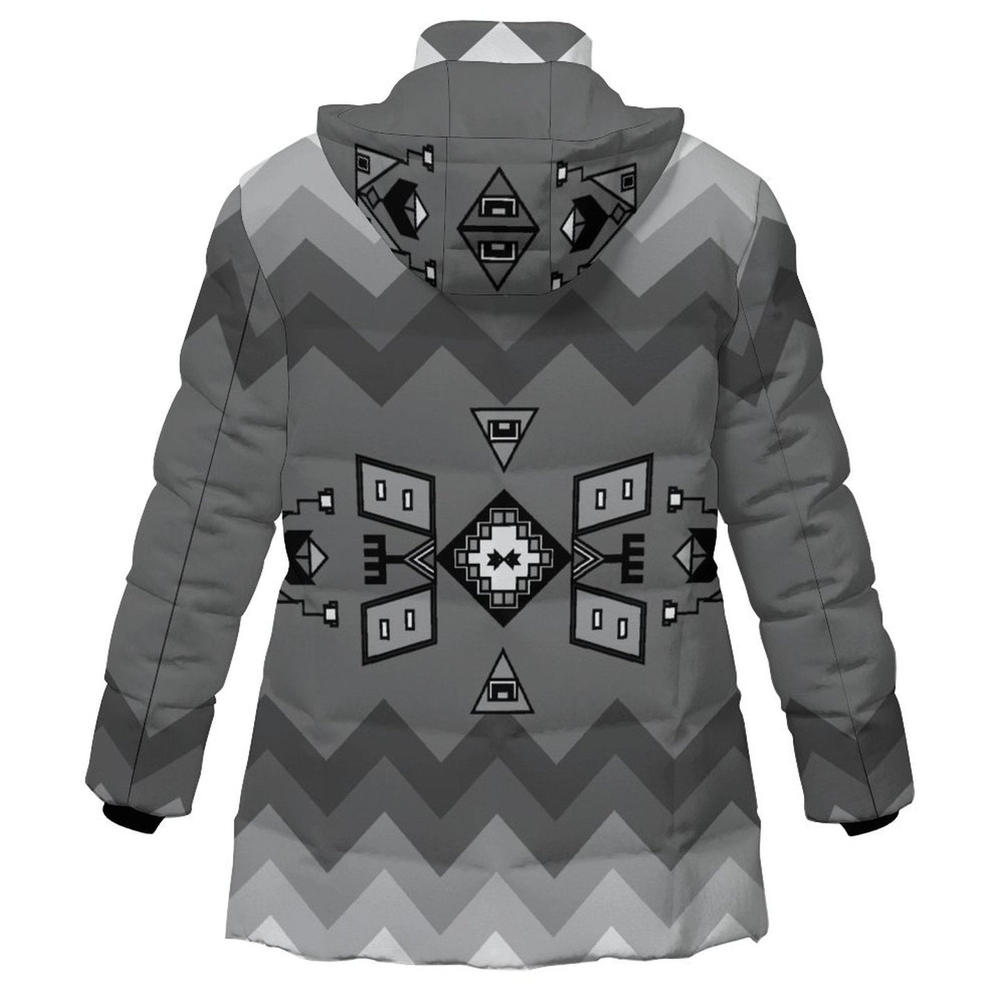 Thunder Drum Women's Hooded Puffer Coat