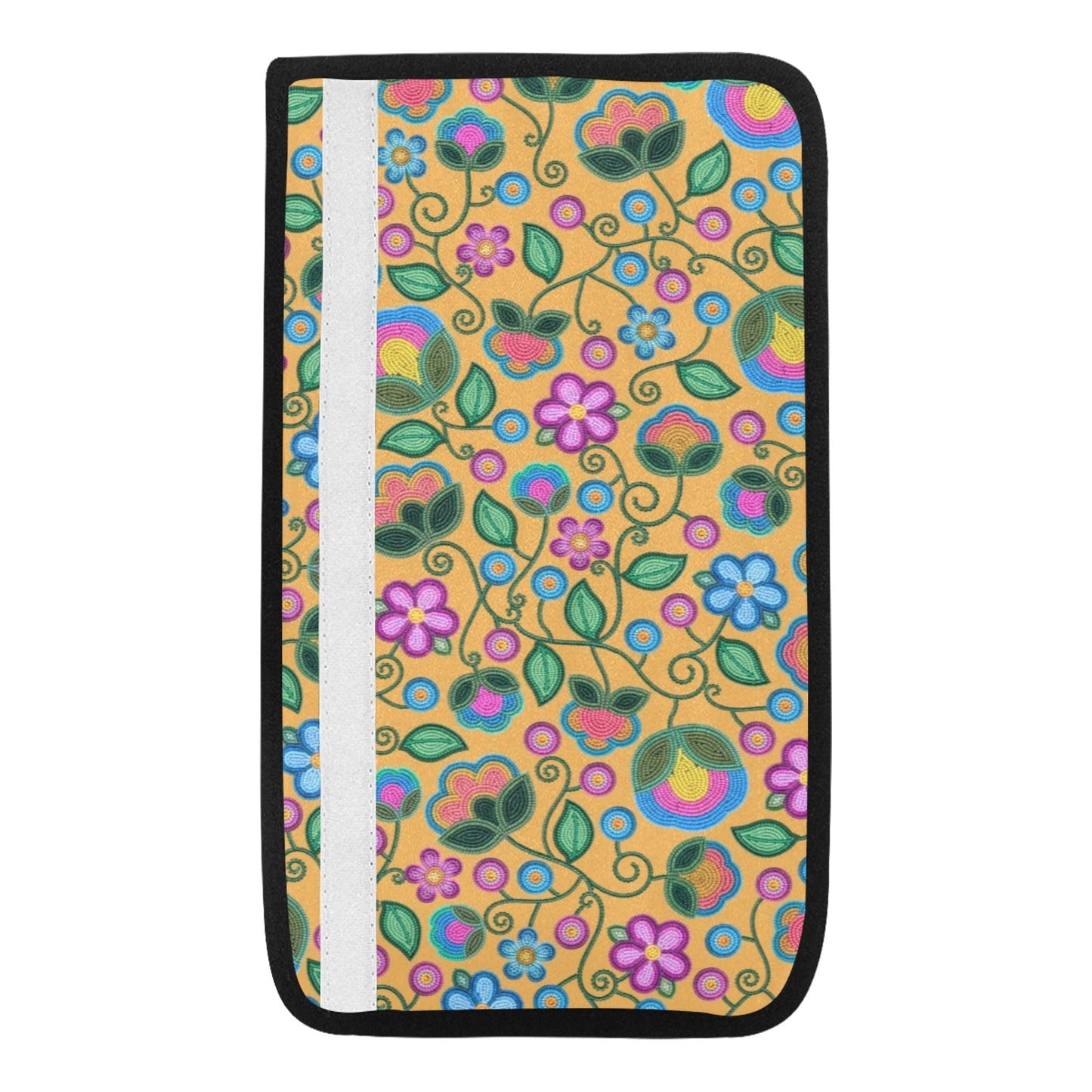 Turquoise Sunbeam Yellow Seat Belt Cover
