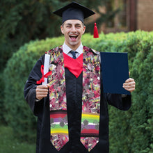 Load image into Gallery viewer, Culture in Nature Maroon Graduation Stole
