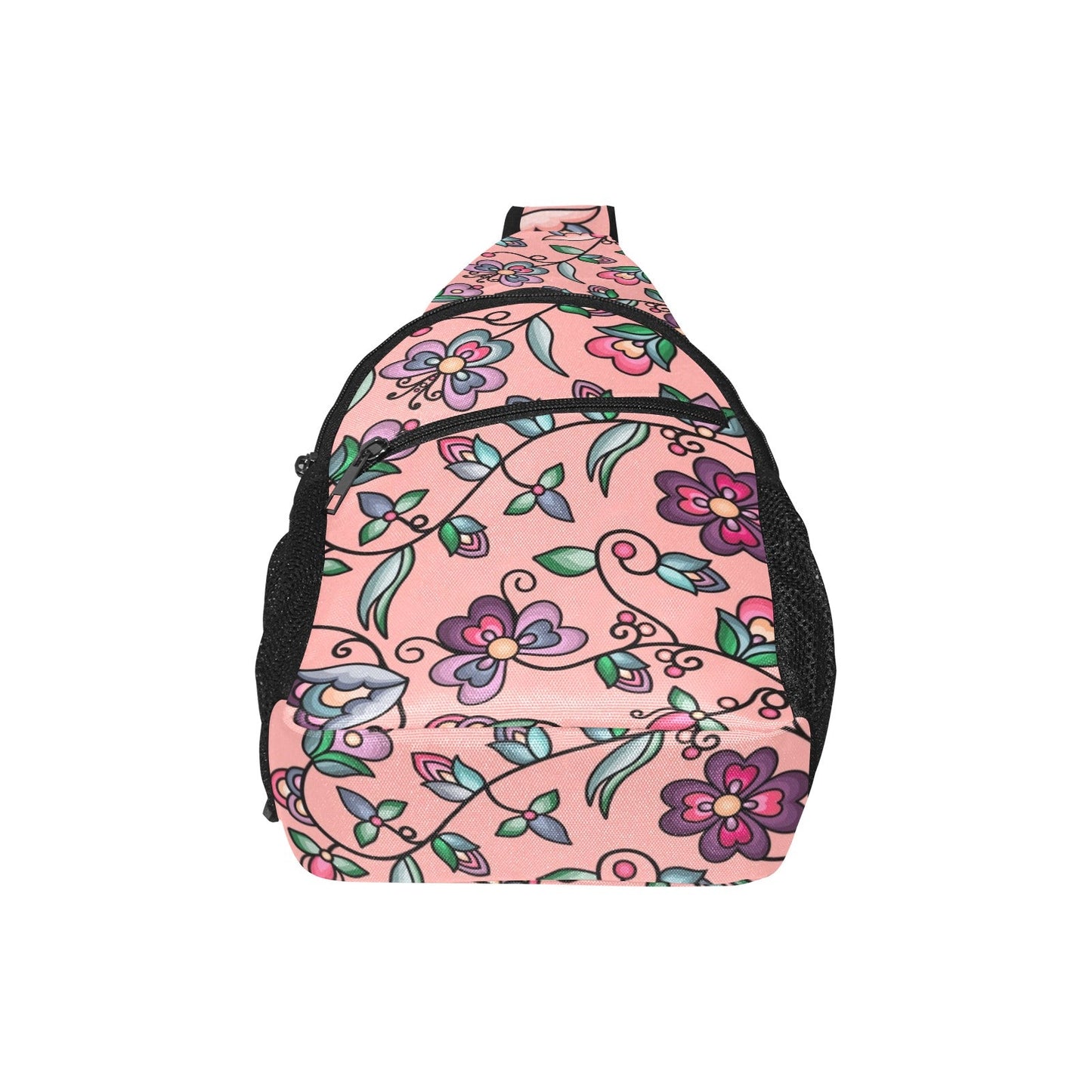 Amber Evening Garland Peach Chest Bag