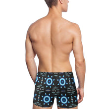 Load image into Gallery viewer, Rising Star Wolf Moon Men&#39;s Swimming Trunks
