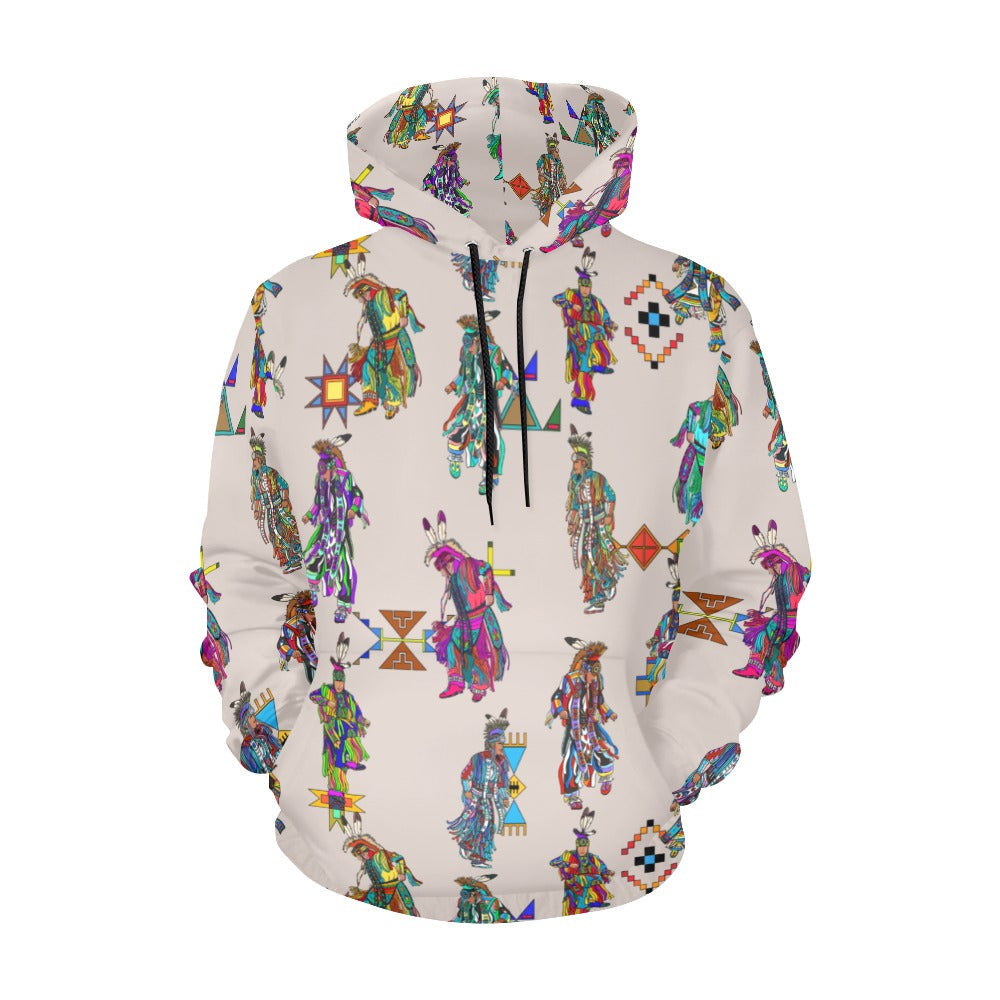 Men's Grass Dancers Muslin Hoodie for Men