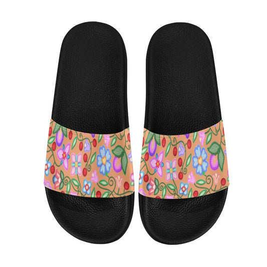 Petal Harmony Terracotta Slide Sandals