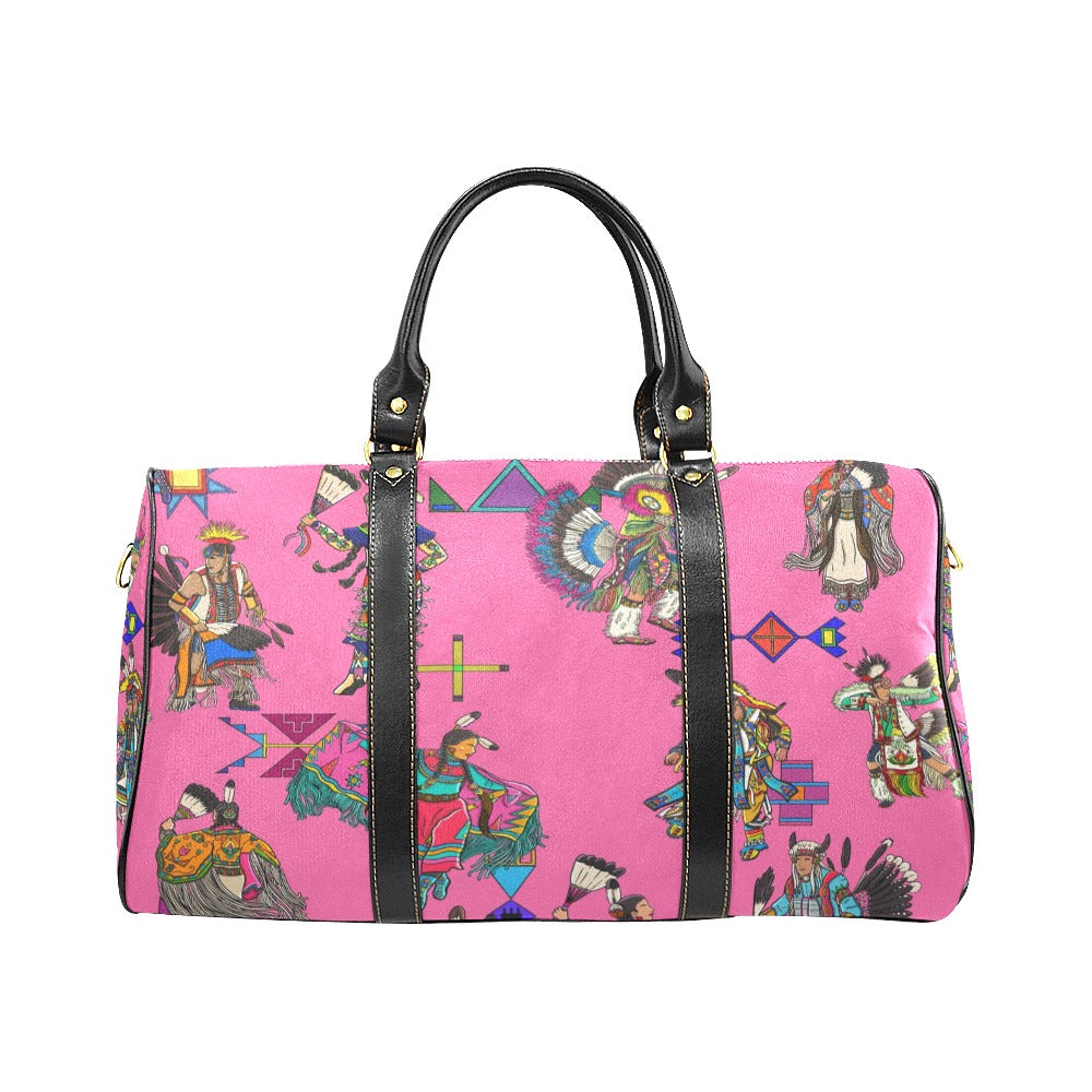 Grand Entry Dancers Pink Large Travel Bag