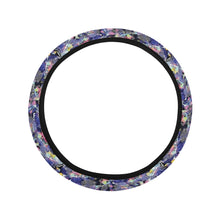 Load image into Gallery viewer, Culture in Nature Blue Steering Wheel Cover with Elastic Edge
