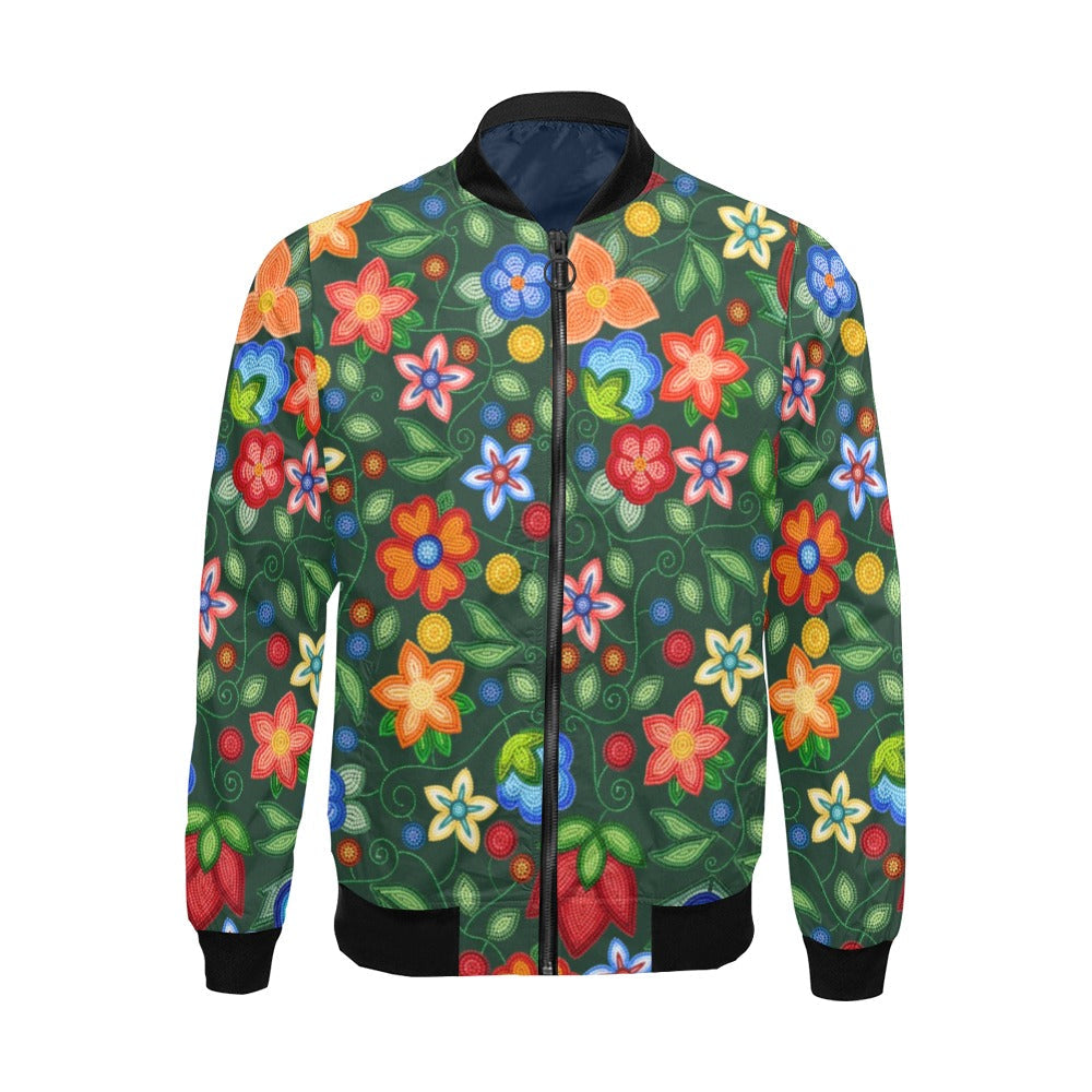Morning Harmony Forest Bomber Jacket