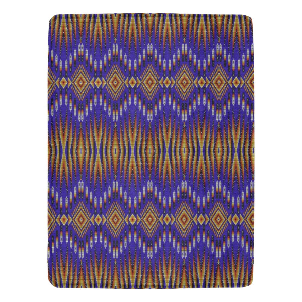 Fire Feather X-Large Micro Fleece Blanket