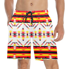 Load image into Gallery viewer, Visions of Peace Directions Men&#39;s Mid-Length Beach Shorts
