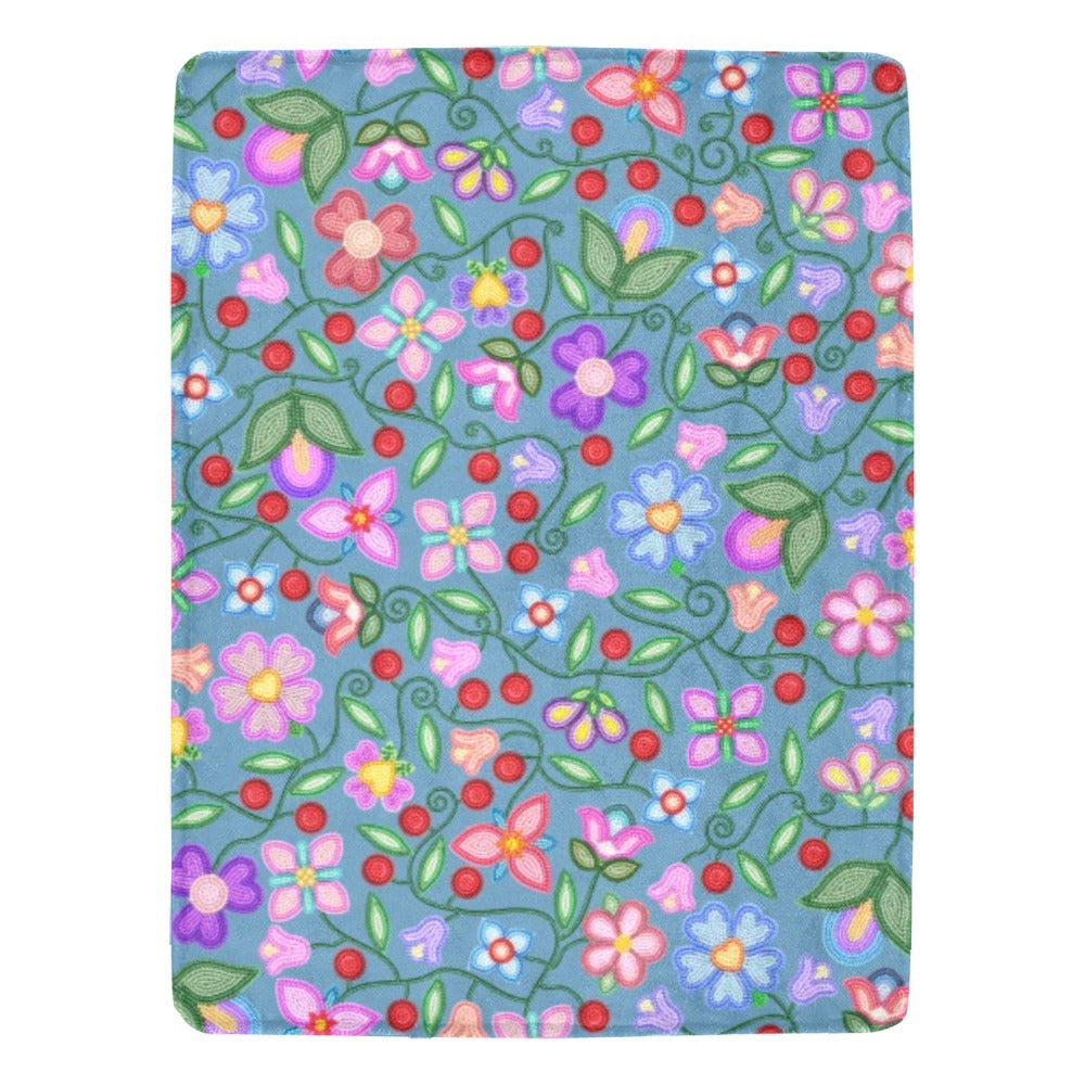 Petal Harmony River X-Large Micro Fleece Blanket