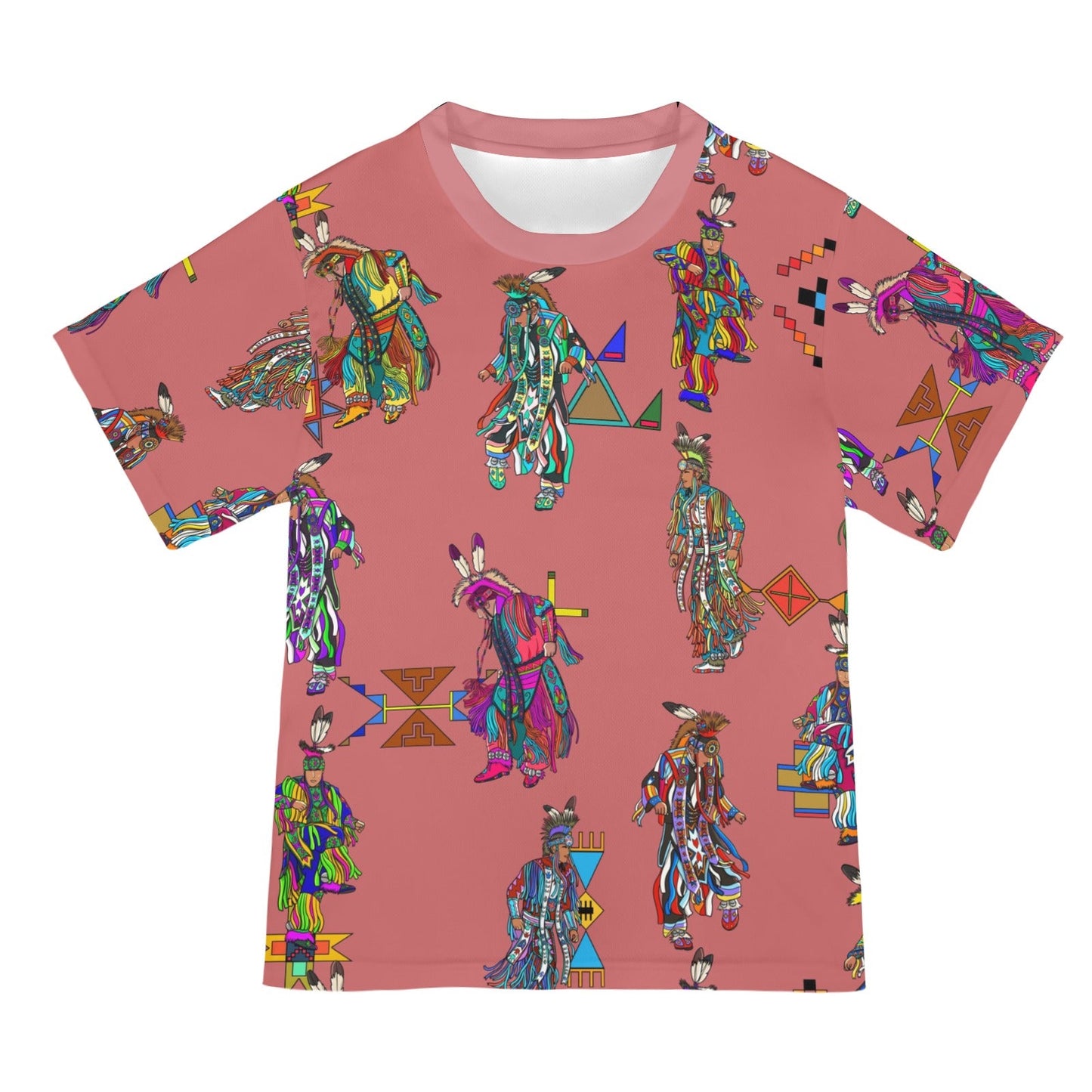 Men's Grass Dancers Terra Cotta Tee