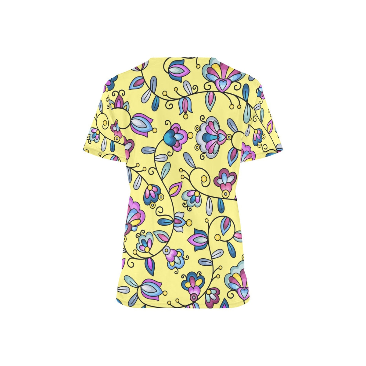 Autumn Bundle Blessing Yellow Scrub Top