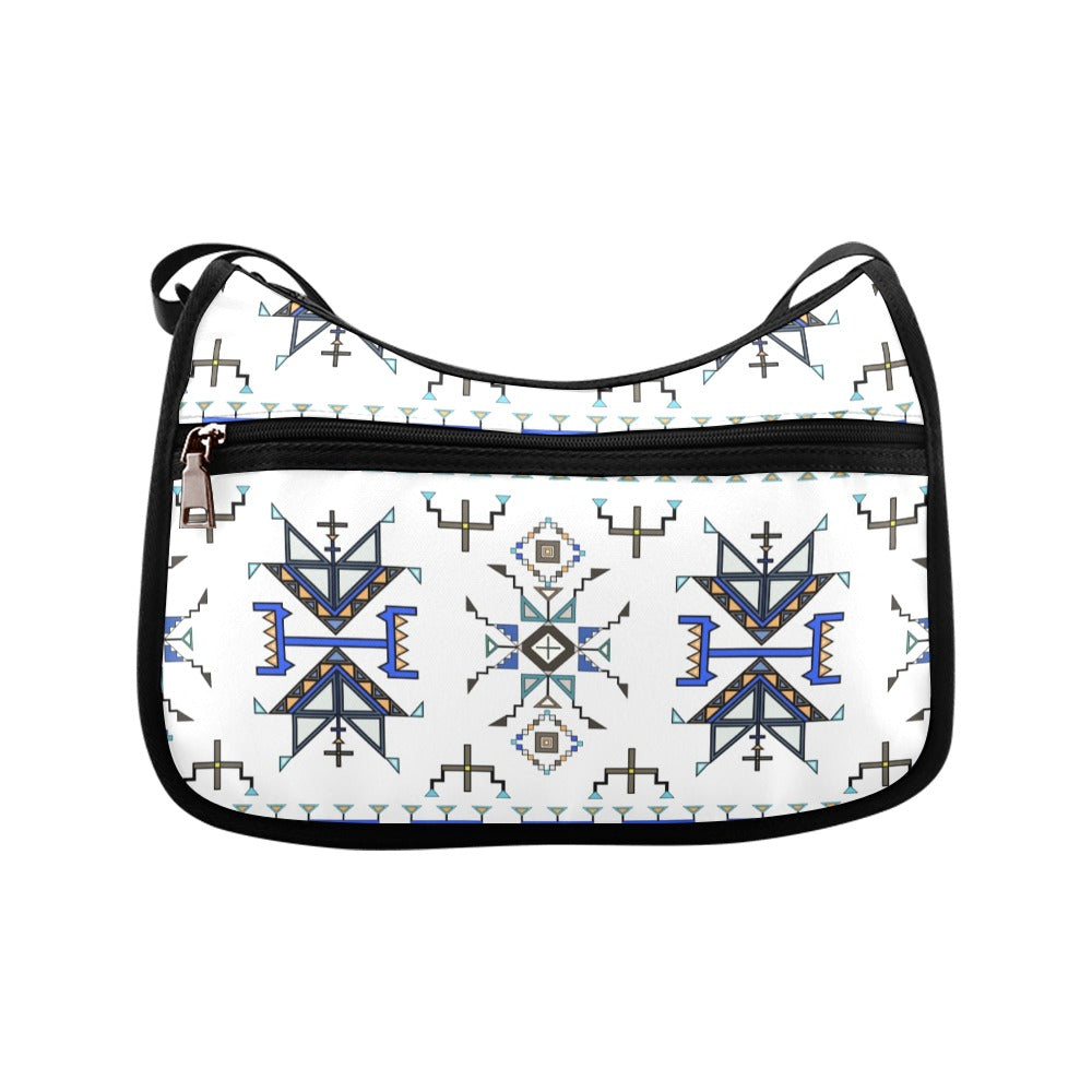 Eagle Strike White Crossbody Bag