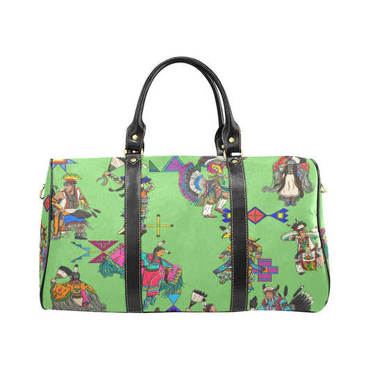 Grand Entry Dancers Grass Small Travel Bag