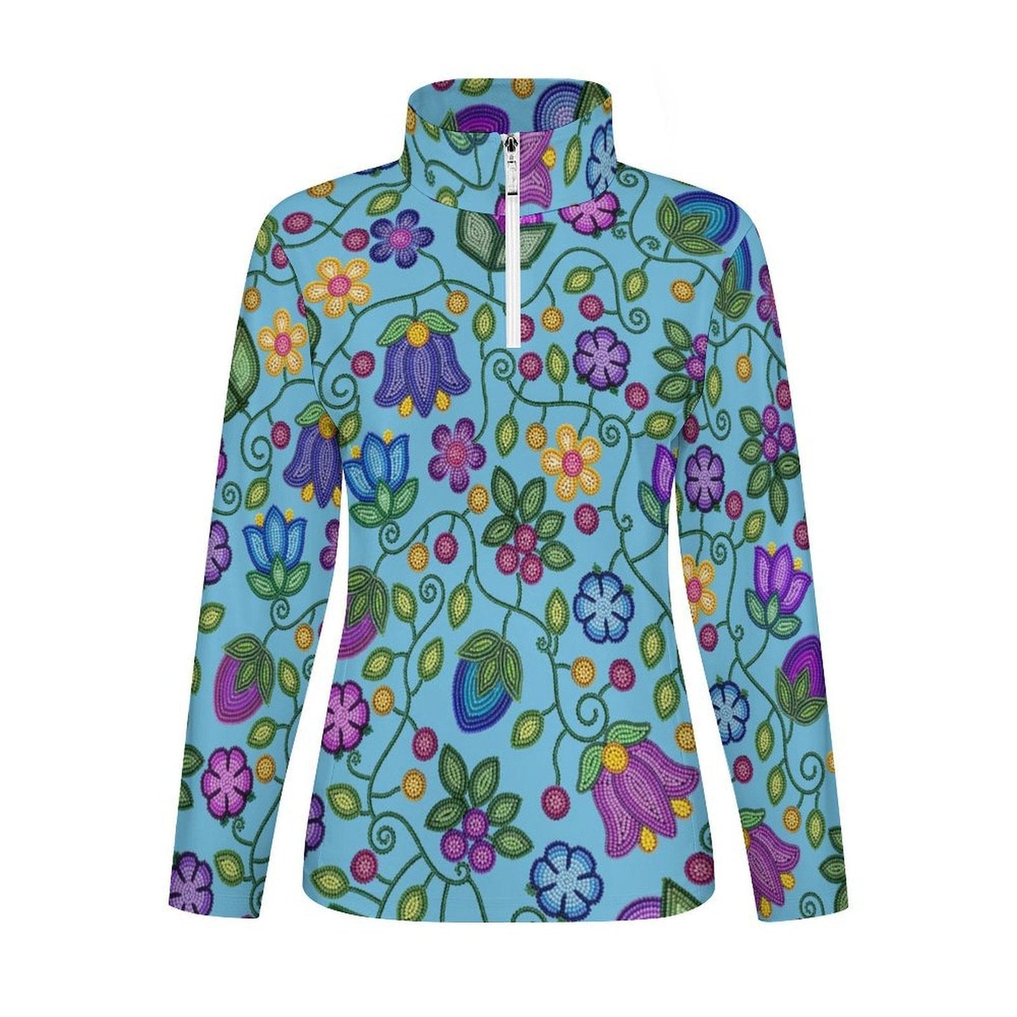Bloom Uplift Sky Long Sleeve Yoga Shirt