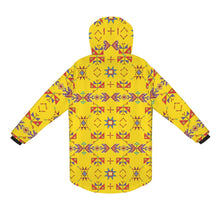 Load image into Gallery viewer, Scattered Generations Maize Unisex Sherpa Lined Hooded Coat
