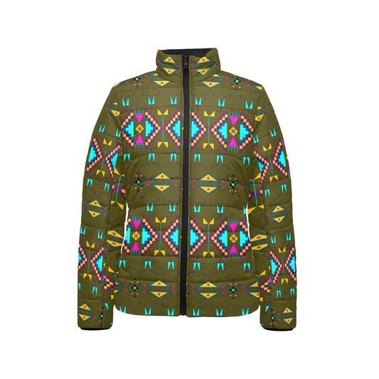 Rite of Passage Olive Stand Collar Jacket