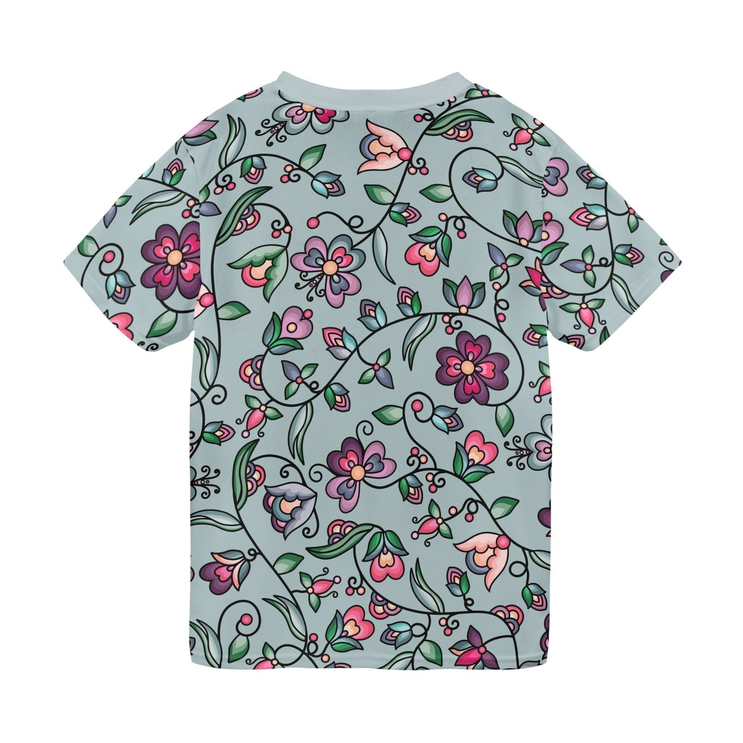 Amber Evening Garland Turquoise T-shirt for Men