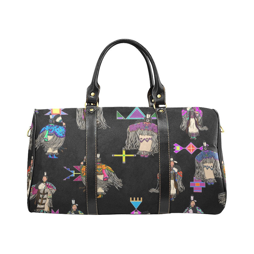 Women's Tradish Dancers Black Large Travel Bag