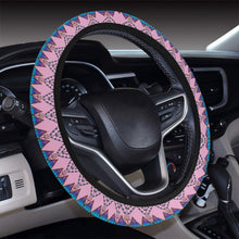 Load image into Gallery viewer, Sacred Trust Carnation Steering Wheel Cover with Elastic Edge
