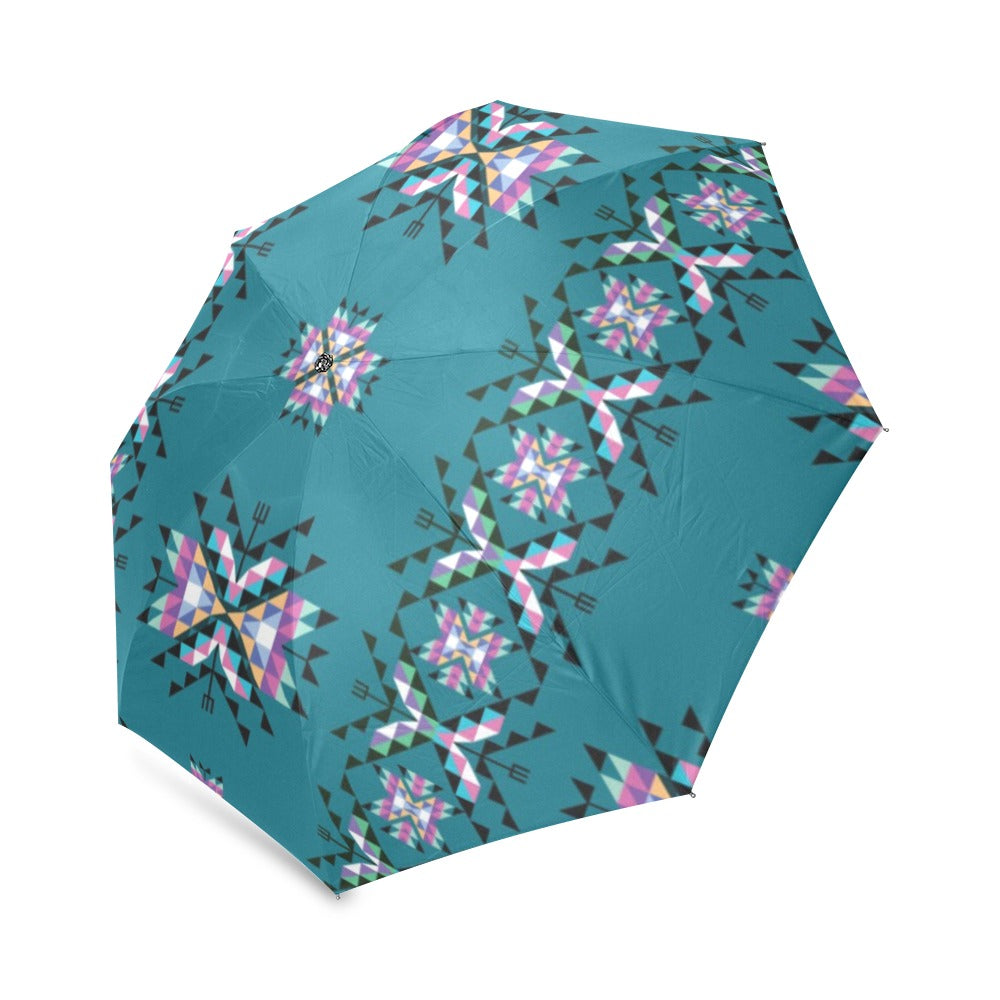 Medicine Lodge Dark Winter Foldable Umbrella