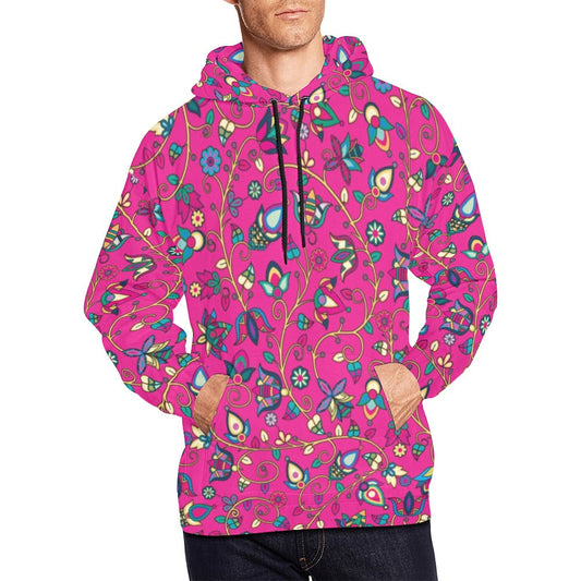 Thorny Path Pink Hoodie for Men