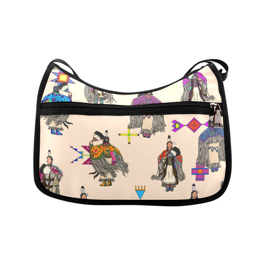 Women's Tradish Dancers  Muslin Crossbody Bag