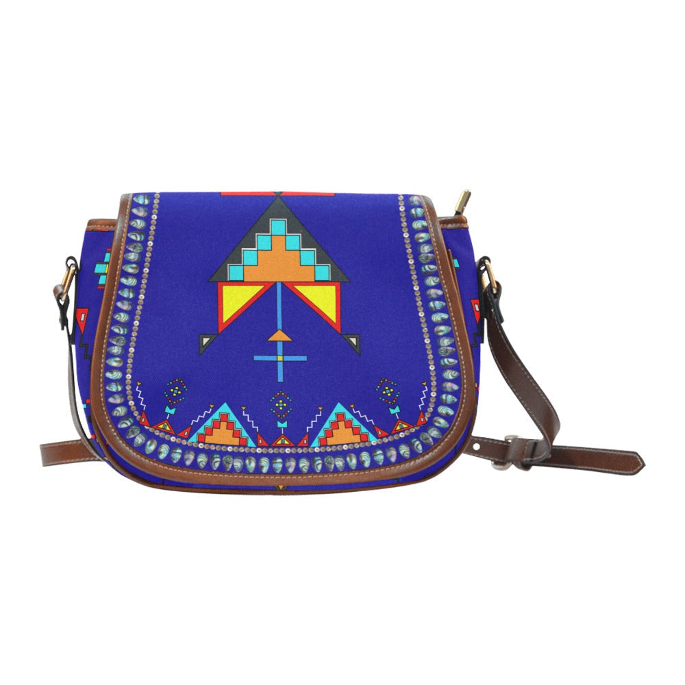 Sentinel of the Plains Saddle Bag/Large - Navy
