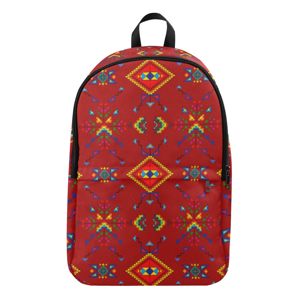 Buffalo Jump Red Backpack