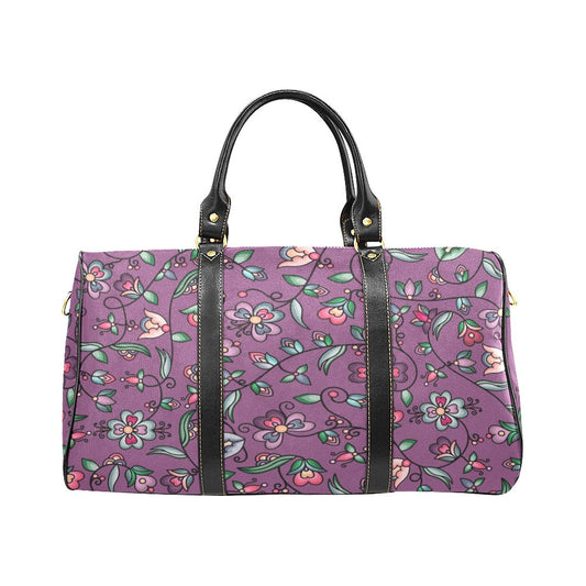 Amber Evening Garland Purple Large Travel Bag