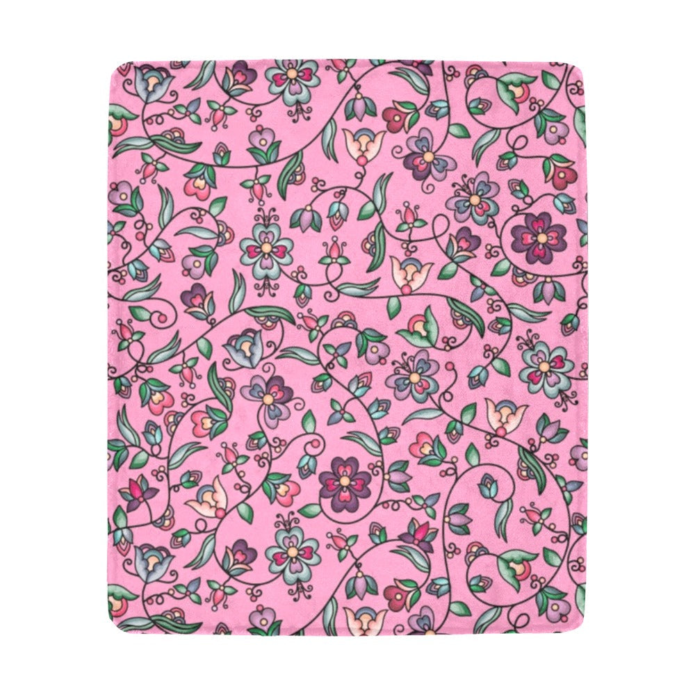 Amber Evening Garland Pink Ultra-Soft Micro Fleece Blanket 50"x60"