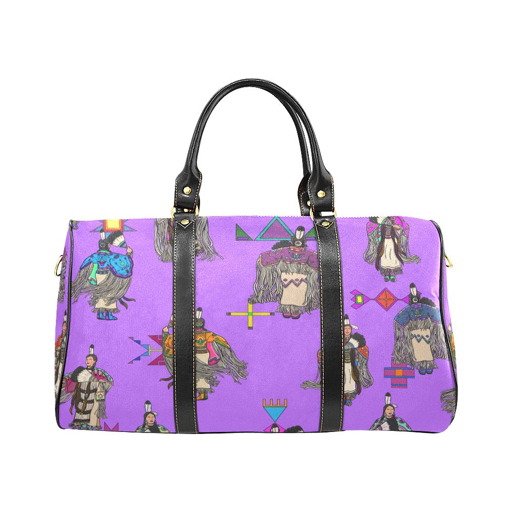 Women's Tradish Dancers Purple Large Travel Bag