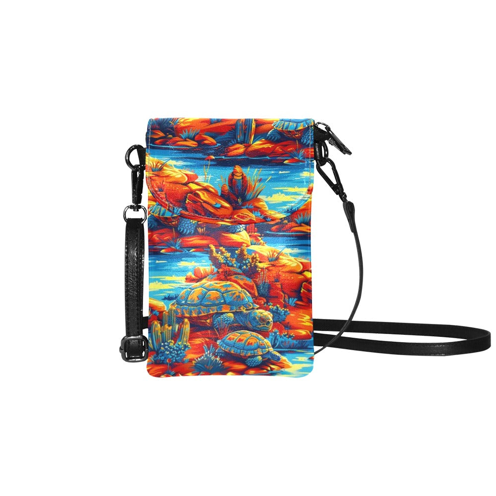Turtle Power Small Cell Phone Purse